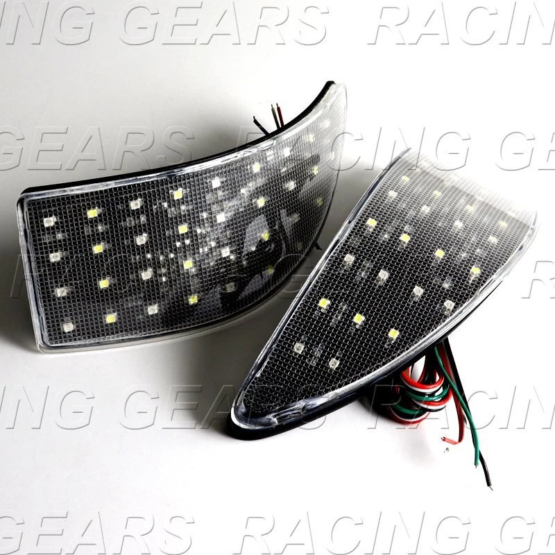 ПРОЗРАЧНАЯ ЛИНЗА СВЕТОДИОДНЫЙ ЗАДНИЙ БАМПЕР ОТРАЖАТЕЛЬ СТОП-СИГНАЛЫ ПОДХОДИТ 06-13 LEXUS IS250/IS350 - Изображение 2 из 4