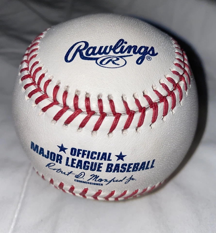 Béisbol autografiado firmado por Joakim Soria Blue Jays Royals Rangers MLB Rawlings Foto 3 de 4