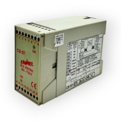EMIREL STATIC DIRECT CURRENT CONVERTER CS 07 4000 / 230VAC VOLTAGE | eBay