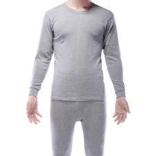 Thermal Underwear for Men Solid Ultra Soft Long John Sets Base Layer Top Bottom