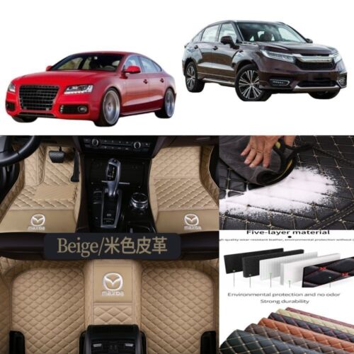 For Mazda Custom Car Mats All Series Anti-slip Luxury Auto Carpets All Weather - Imagen 24 de 38