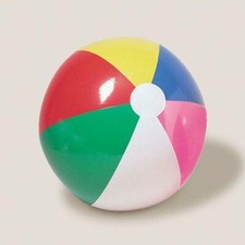 Large 16" Inflatable Rainbow Beach Ball BB13-235