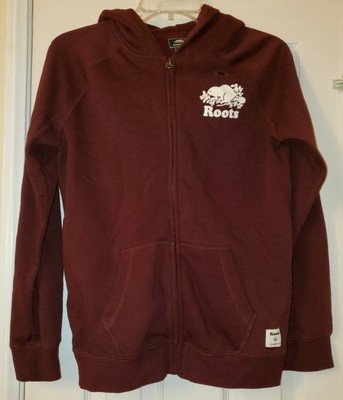 roots zip up sweater