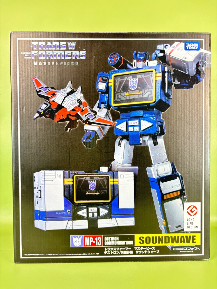 Transformers Masterpiece MP13 SOUNDWAVE Action Figure Takara