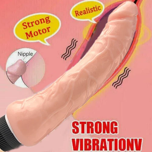 Huge Realistic G Spot Dildo Vibrator Clit Massager Stimulator Sex Toys for Women - Picture 1 of 54
