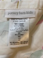 Pottery Barn Kids Mystical Unicorn Organic Flat Sheet