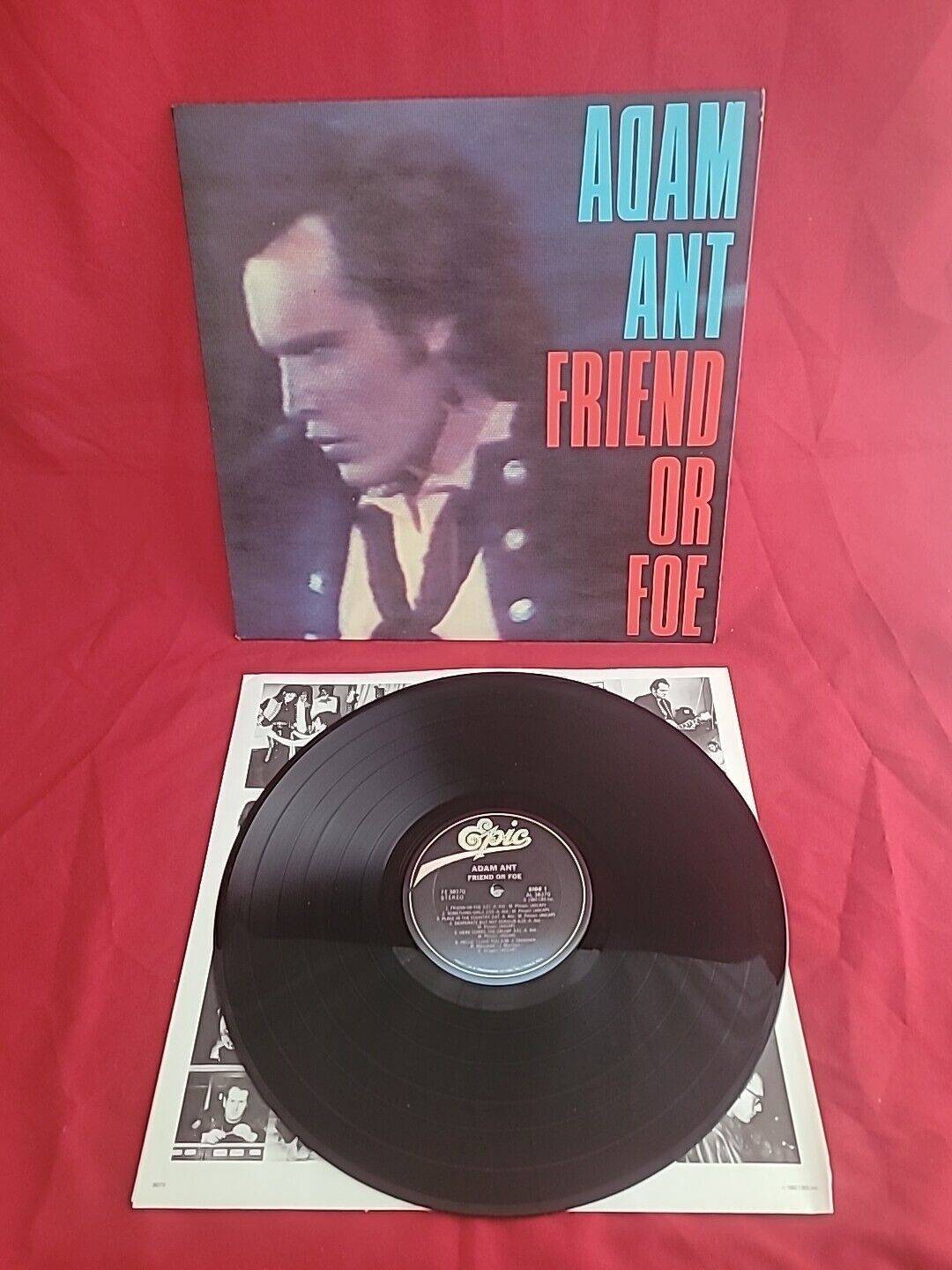 Adam Ant Friend Or Foe LP Vinyl Record Album 