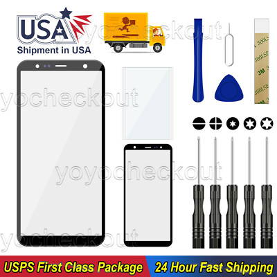 For Samsung Galaxy J4 Core J410 J410F J410G Replacement glass Lens Screen
