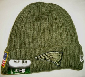 patriots salute to service beanie