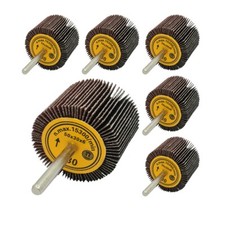 5X F&Auml;CHERSCHLEIFER  50x30x6 Schleifmop Kleinschleifmop Schleifer Lamellen 6mm