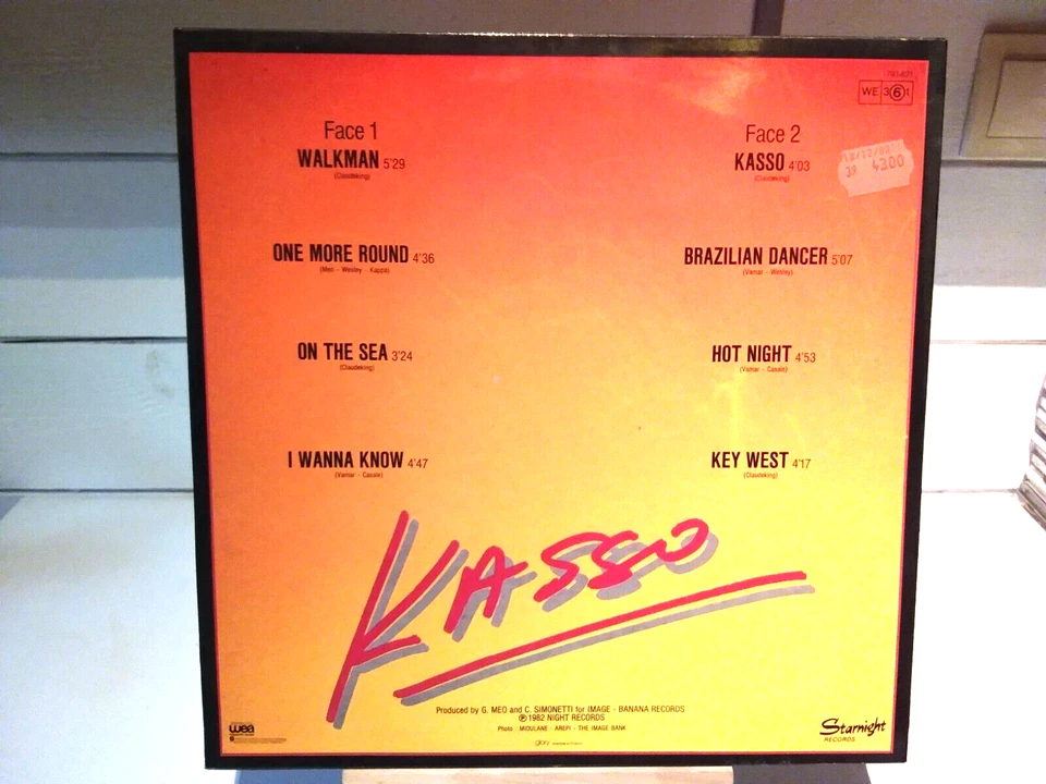 LP/ ELECTRONIC. ITALO DISCO KASSO " WALKMAN"/ STARNIGHT 1982 - Photo 2/3