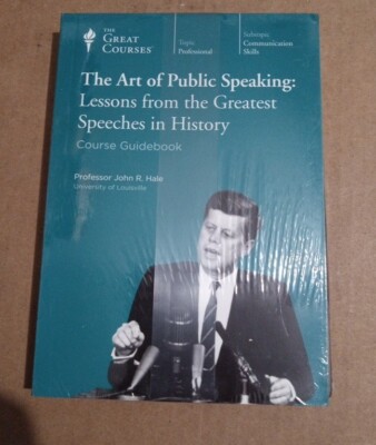 Great Courses- The Art of Public Speaking - Greatest Speeches -DVD ...