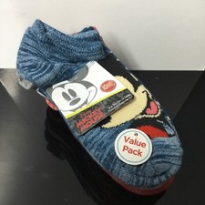 Disney Mickey Mouse 10-pairs Kids Socks Value Pack Size 10-4