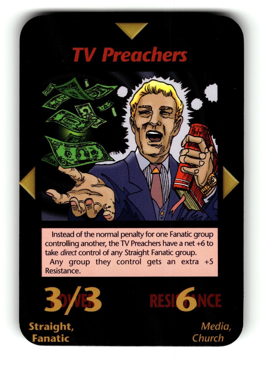 TV Preachers Card Base Set INWO Illuminati New World Order | eBay