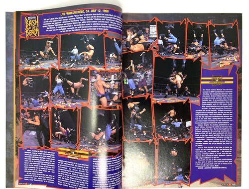 WCW/nWo Magazine Oct 1998 Issue 43 HOGAN RODZILLA DDP MYSTERIO BASH AT THE BEACH - Picture 9 of 20