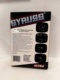 GYRUSS NES CIB RARE CONDITION - INCLUDES FOAM, PLASTIC GAME SLEEVE, ETC