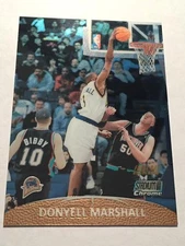 1999-00 SCC First Day Issue MISSING #/100 Donyell Marshall Warriors #93