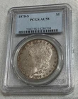 PCGS AU58 1878-S MORGAN DOLLAR SILVER