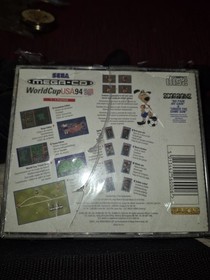 WORLD CUP USA 94 SEGA MEGA CD GAME NEW FACTORY SEALED + WALLCHART & INSTRUCTIONS