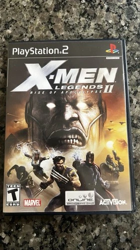X-Men: Legends II Rise of Apocalypse for Sony PlayStation 2 (PS2)