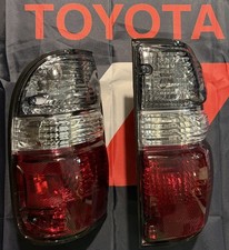 Smoke Red Tail Lights Assembly Jdm Style Bulbs 01-04 Toyota Tacoma New Smoke Red Tail Lights Assembly Jdm Style Bulbs 01-04 Toyota Tacoma New