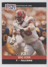 1990 Pro Set Mike Kenn #428 0i7l