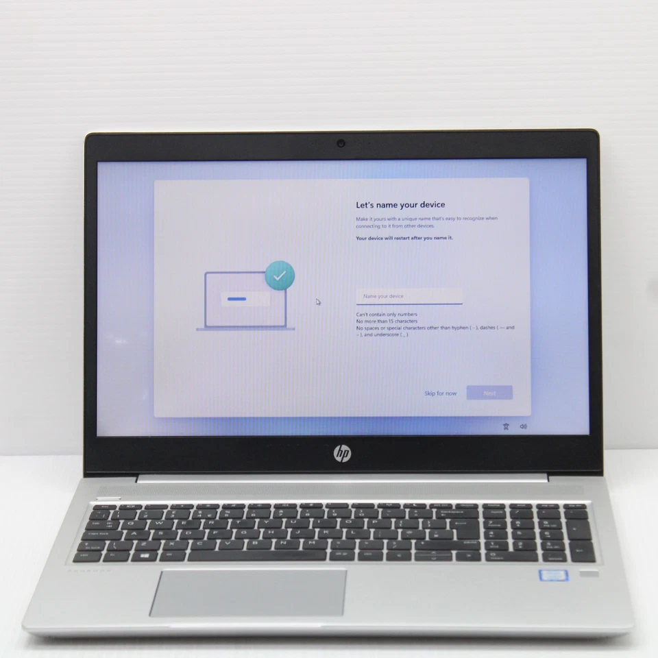 HP ProBook 450 G6 15.6 inch Laptop Intel i5 8265U 16GB RAM 256GB SSD Win 11 Pro - Image 2 of 4