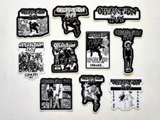 Operation Ivy Sticker Pack (10) Ska Punk Take Warning Unity Freeze Up Bad Town