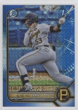 2022 Bowman Chrome Prospects Mega Box Blue Mojo Refractor /150 Dariel Lopez vs5