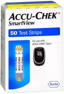 Accu-Chek SmartView Test Strips Box of 50ct  01/2027+ FREE SHIPPING