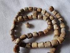 16" Str Natural Picture Jasper Smooth Barrel Stone Beads 6-7mm Long A113 DNG