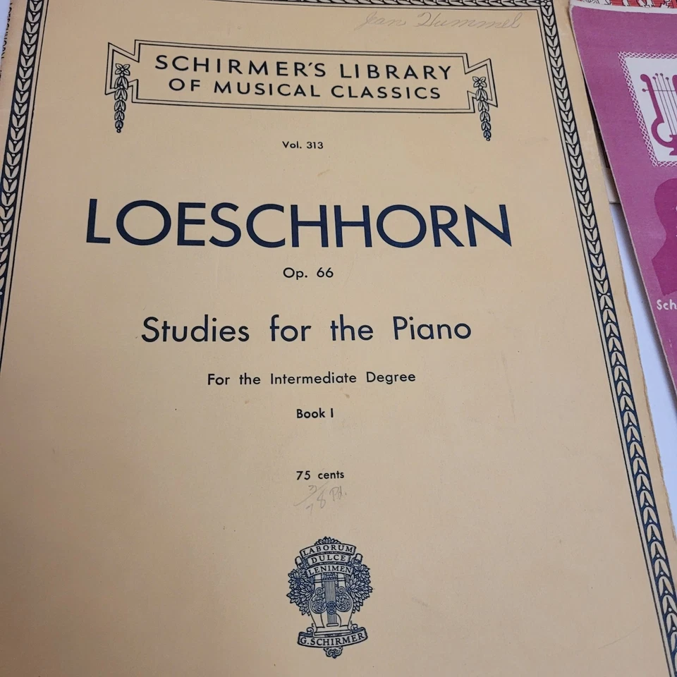 Lote de 10 Partituras de Piano Vintage Tarantela Veneciana en Crepúsculo Foto 4 de 4