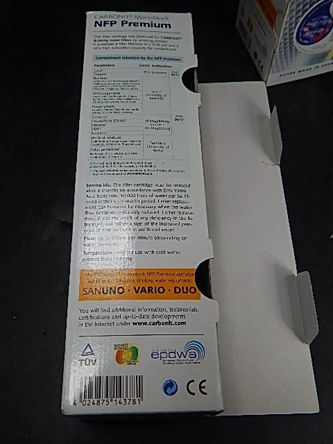 Carbonit Monoblock NFP Premium Trinkwasserfilter-Patrone Filter - Bild 3 von 3
