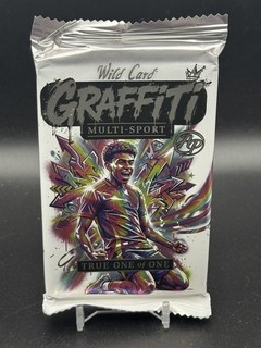 2026 Wild Card Matte Metal Graffiti National Multi TRUE One of One PACK 1/1