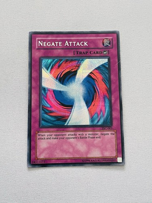 #ad Yugioh LP Negate Attack TSC 003 Secret Rare Limited Edition Lightly Playe $3.99