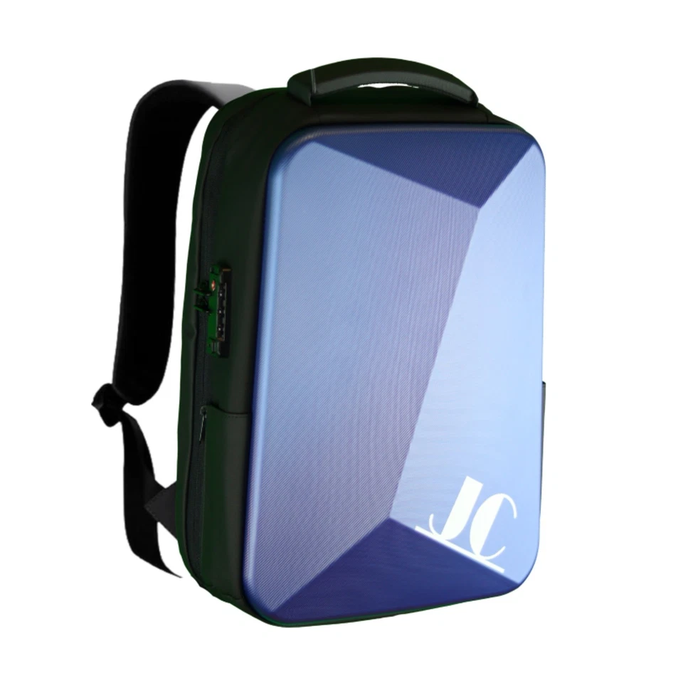 Laptoprucksack 15,6″ | Anti-Diebstahl & Hardcase | Wasserdicht & USB-Port - Bild 3 von 4