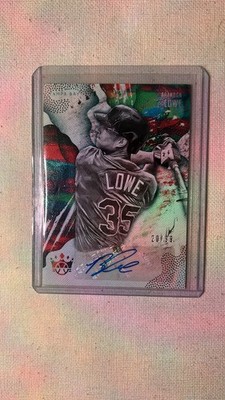2019 Panini Diamond Kings - Dk Signatures Brandon Lowe #DKS-BL Holo Silver...
