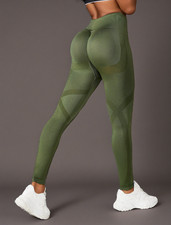 Scrunch Seamless Leggings for Women High Waist Ruched Butt Lifting Gym Sports Fi
