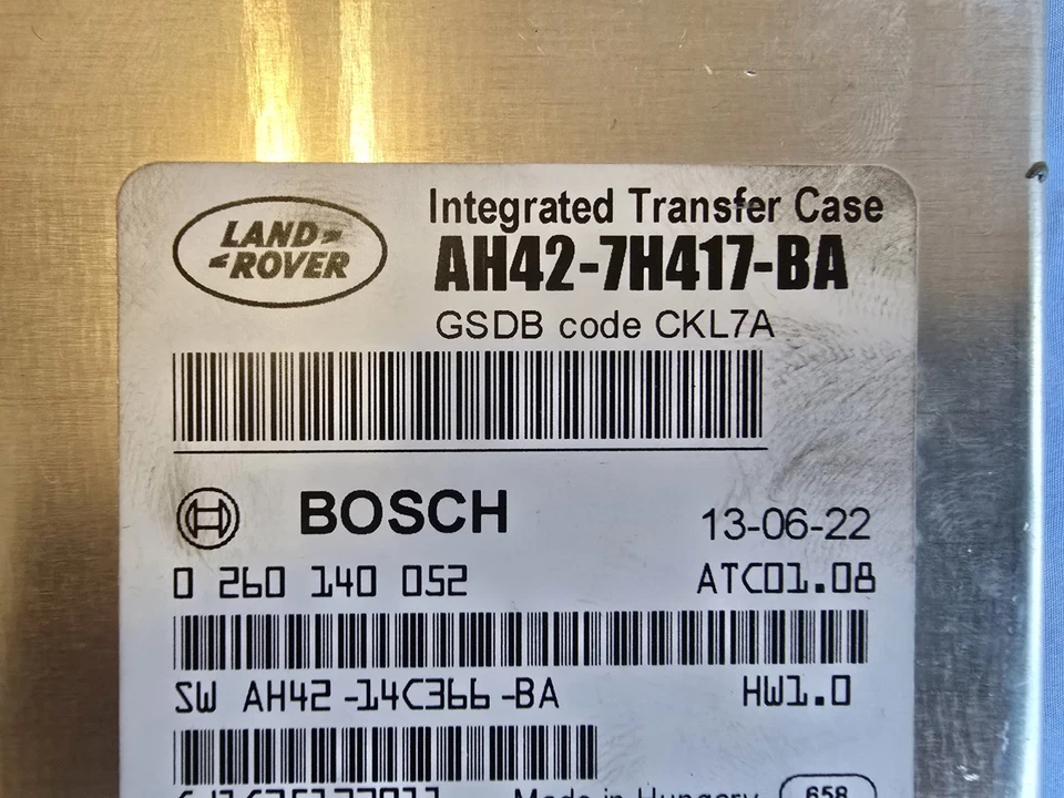 Land Rover Discovery 4 Sport Integrated Transfer Case Module/ECU AH42-7H417-BA - Image 4 of 4