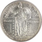 1917 Standing Liberty Silver Quarter Type 1 AU Slider Uncertified #149