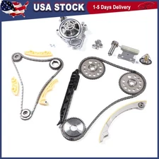 Timing Chain Kit Water Pump w/Thermostat For Chevrolet Cobalt Cavalier Malibu