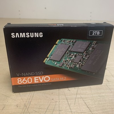 Samsung 860 EVO 2TB M2 M.2 V-NAND SSD 2TB MZ-N6E2T0BW MZ-N6E2T0