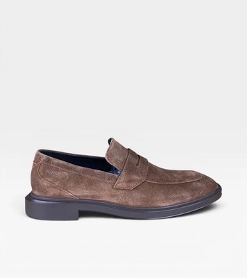 HUGO Herren Gryff Loaf SD Loafer 40 Schuh Neu mit OVP Kalbsleder 50541762 UVP190