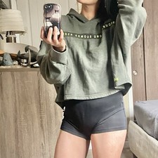 Under Armour loose crop hoodie