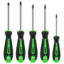 5-Piece Square Head Screwdriver Set, #0, 1, 2, 3, and #4 (N.0, 1, 2, 3, and N.4)