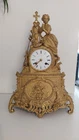 gilded bronze clock