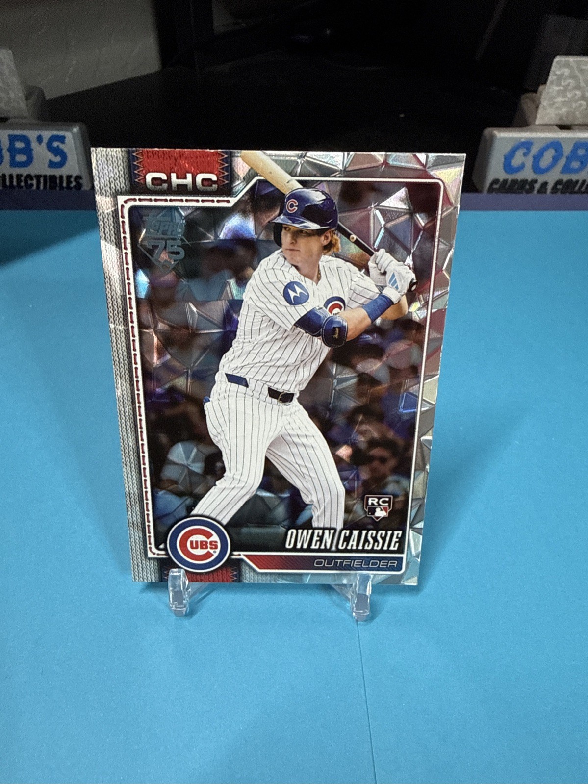 Owen Caissie 2026 Topps Series 1 Diamanté Foil - Cubs (RC) #233