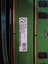 SK Hynix 5600 Desktop RAM UDIMM 16GB DDR5 2x8GB 1Rx16 PC5-5600B HMCG66AGBUA081N