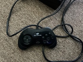 Vintge SEGA Saturn Home Console Black powers on Not fully tested Can&rsquo;t read disc