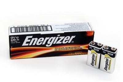 6 x Energizer Industrial 9V Block 4LR61 Blockbatterie lose für Rauchmelder NEU